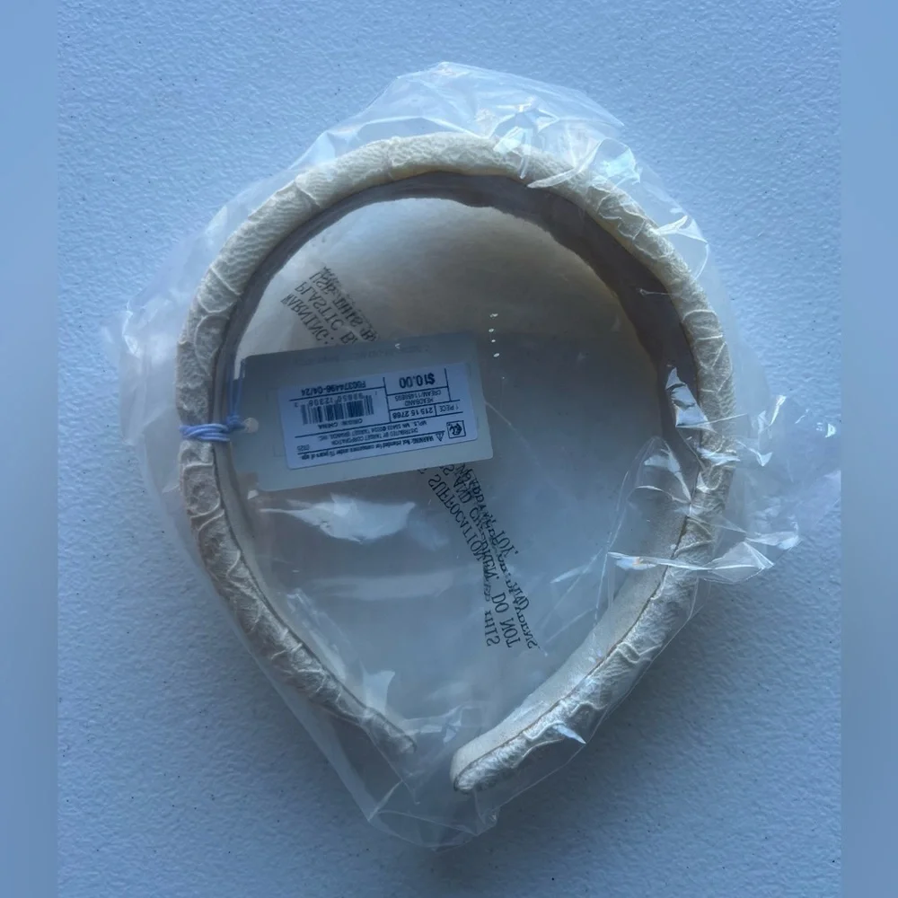 Elegant Cream Headband